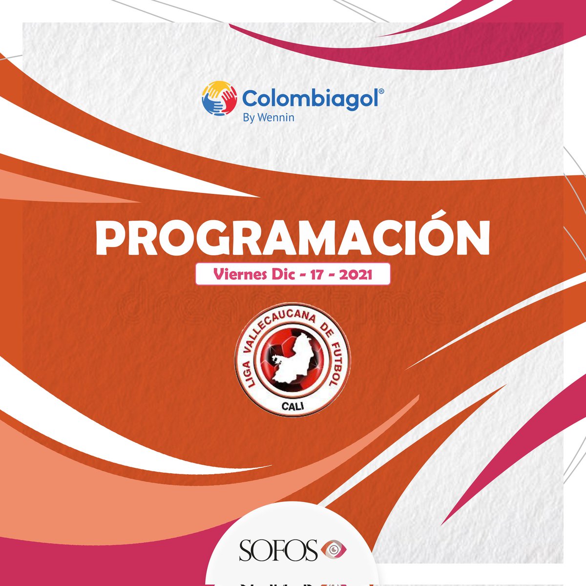 SofosProduccion's tweet photo. 📆 Esta es la programación del segundo día de competencias en el Campeonato Departamental de Liga 2021.
#FamiliaSOFOS https://t.co/cgKou2uuvI