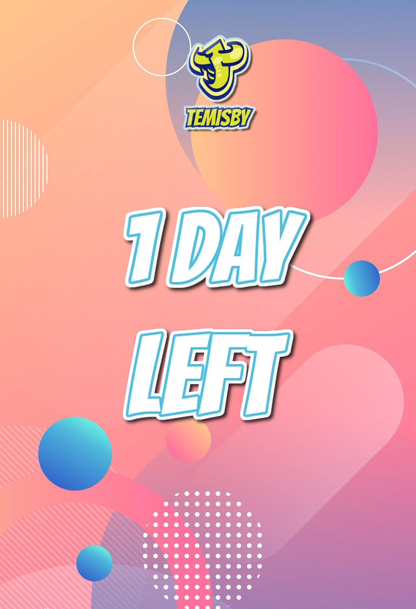 Temisbycoin's tweet photo. 1 day to go launch at Pancakeswap
Are you ready to go to the moon?
#Temisby #Memecoin #BSC  #100xgem #FairLaunch #Airdrop https://t.co/iYWGKTEiIs