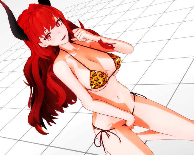 うちのヴィンディケアさんは、どんどん威厳がなくなっていく😅
ポーズは、本田様の有明(水着)セクシーポーズ集をお借りしてます 