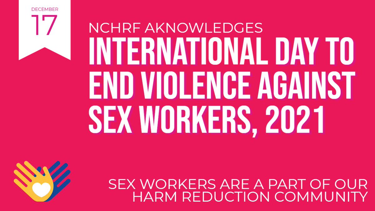 Today we morn the lives lost due to stigma, discrimination, and policy failures. 
Today we commit ourselves to honoring sex workers, an integral part of our harm reduction community.
#harmreduction #supportsexworkers