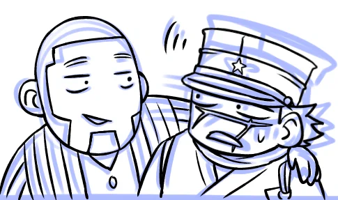 こういうチビ頭身とかギャグ顔描くの好き 