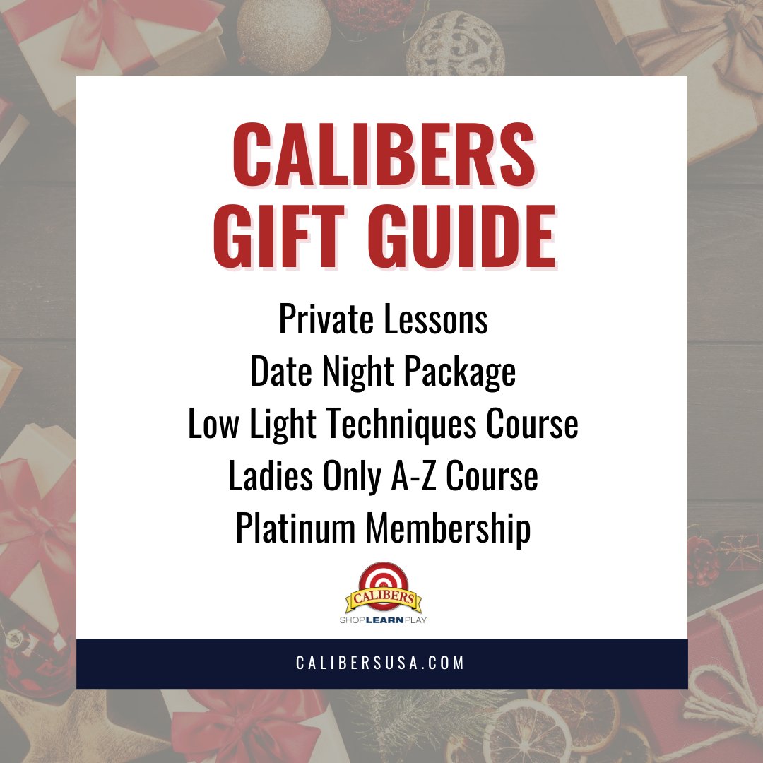CalibersUSA's tweet image. If you’re still scratching your head over Christmas gifts, we’ve got you covered!

#christmas #giftguide #calibersusa #gunshooting #shootingrange #christmasgift