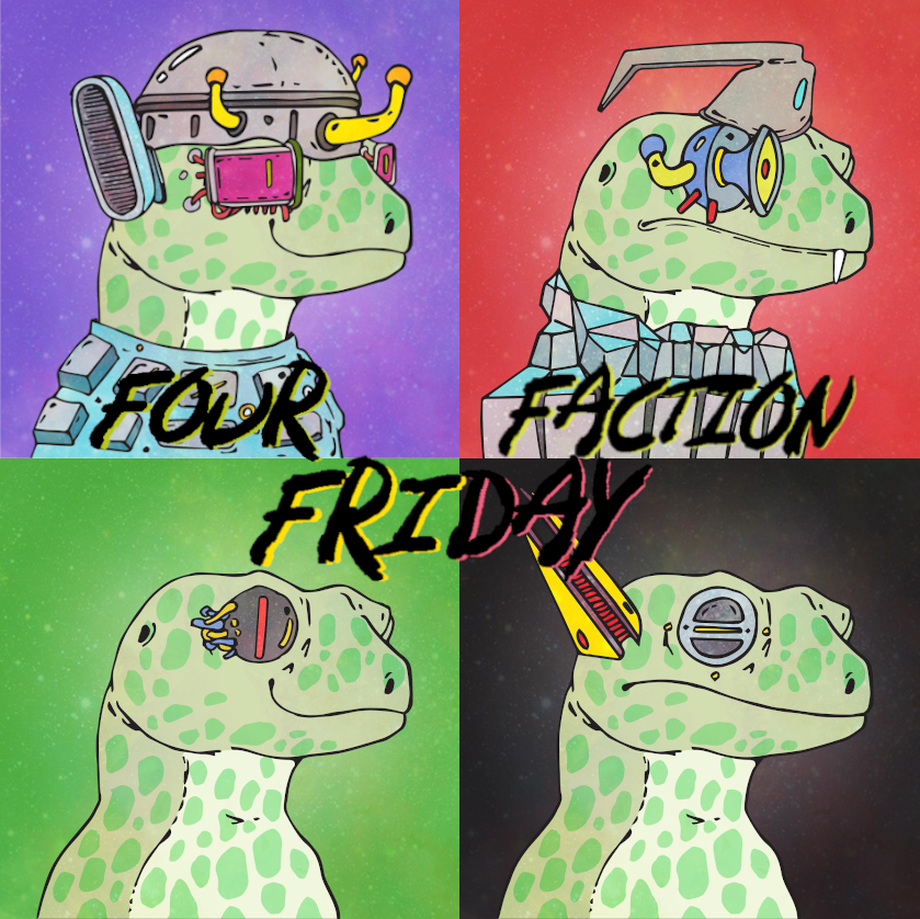 GalacticGeckoSG's tweet photo. Happy Friday Geckos 🦎

Last week, you gecks posted so many awesome four faction sets 🟣🔴🟢⚫️ Can't choose just one !

So throughout the day, we'll be posting some different sets ‼️

Starting off the day with @traderjxbt and his sweet Kiwi set ...lets show some love💚🔥 https://t.co/LtjVlzrMP1