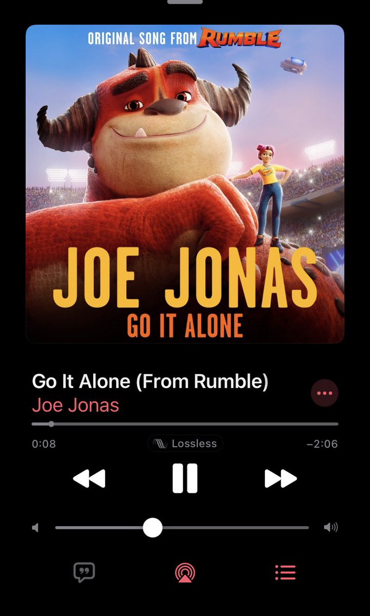 new <a href="/joejonas/">J O E  J O N A S</a> song!!! super catchy and fun! 🔥🔥 #joejonas #rumblemovie