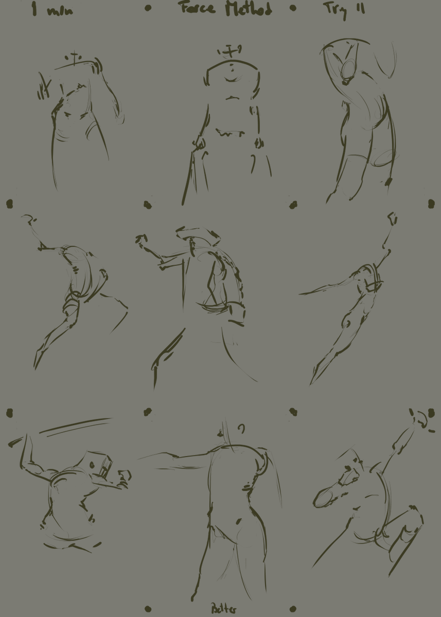 DatiefUner's tweet photo. Some #gesture practice

#bocetos #sketches #autodidact https://t.co/ttJxY0GaWl