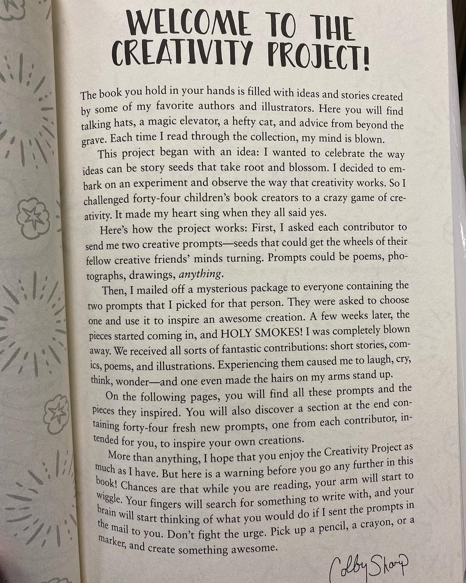 HarmonyHSMedia's tweet image. #firstpagefriday #thecreativityproject @colbysharp