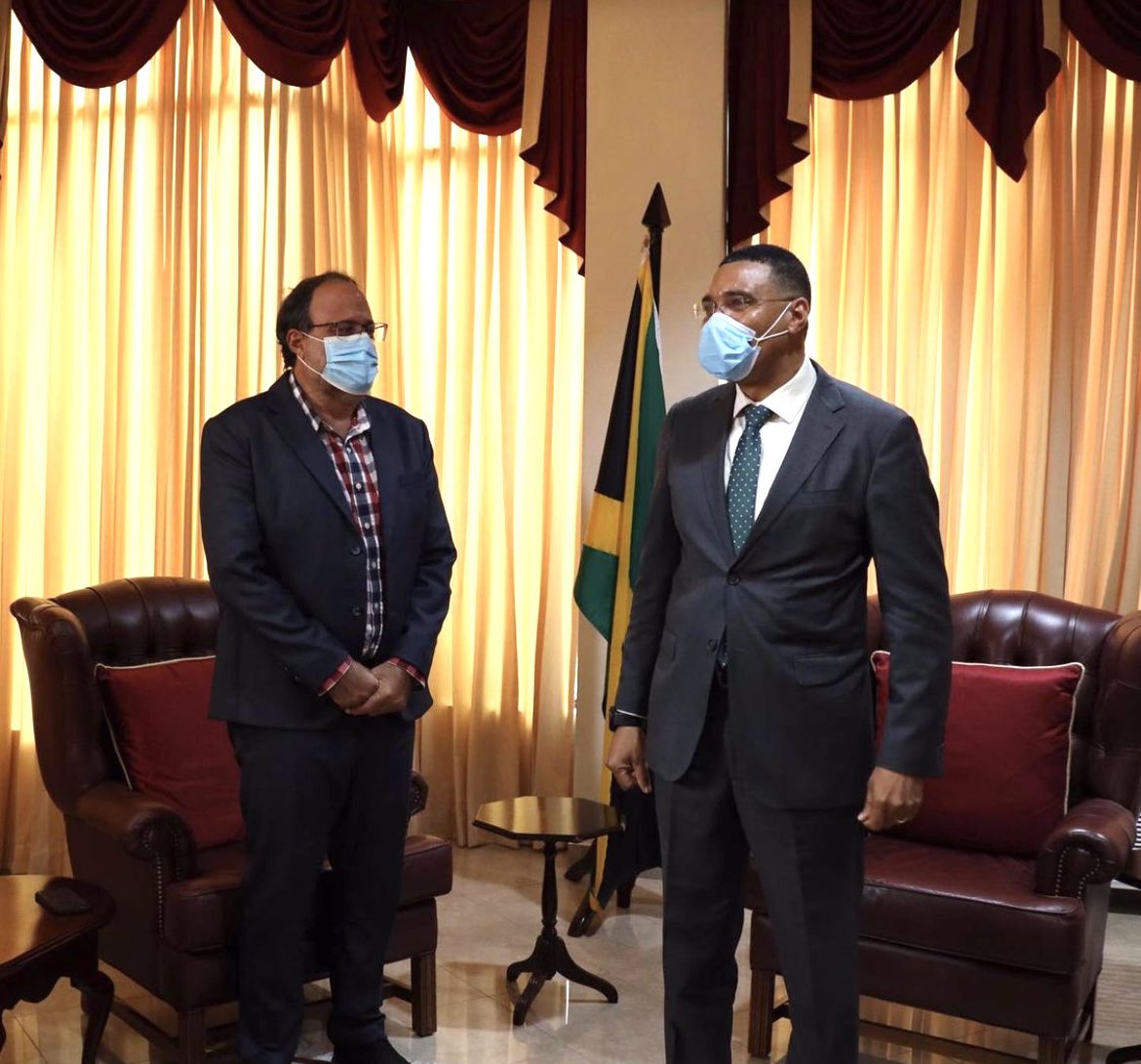 DrZazou's tweet photo. Yesterday we learned via the President of #TrenchTownCommunityTrust (TTCT), Michael Smith,  one of the beneficiaries of the proceeds of #TrenchTownRocks, and the event management &amp; production company executing the Jamaica leg of the concert for Unity, that MP @MarkJGolding is in! https://t.co/8fbdfSnkaz