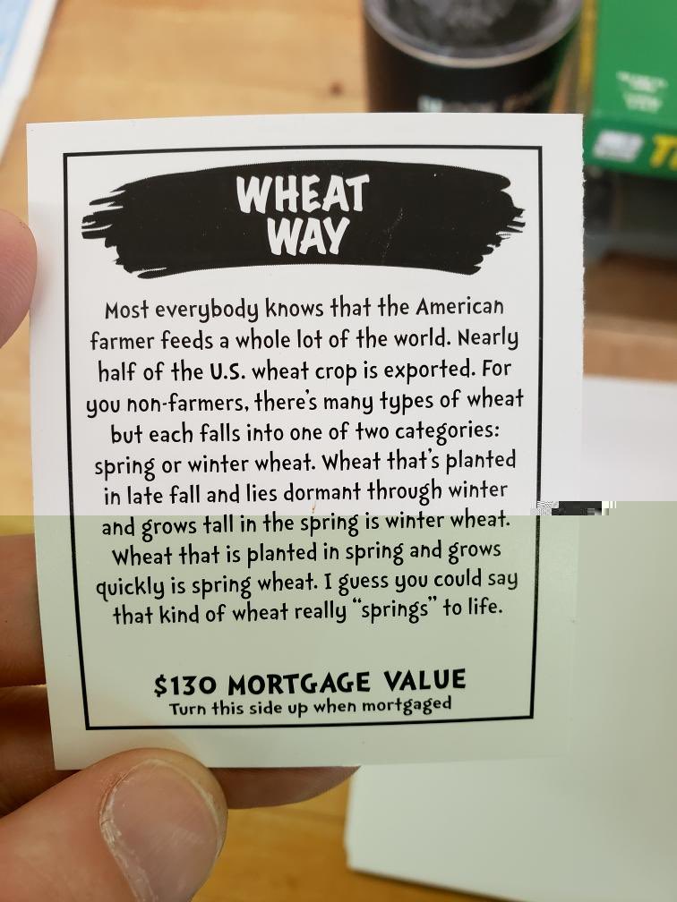 A31CareerCenter's tweet photo. When finals are finished, you turn to Farm-opoly to learn some great Financial skills like buying, selling, renting, developing.   

Never a dull day!! 
@Area31Hort https://t.co/mcDUrYqPDc