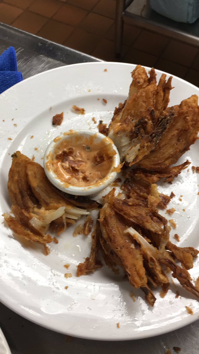 <a href="/Landscape_CTC/">Landscape_CTC</a> came to culinary arts today with onions and potatoes that they harvested from their garden this fall. So together we made bloomin’ onions, cheese fries and some sauces. Our co-curriculum activities tastes better than yours! <a href="/FCPSMaryland/">FCPS-MD</a> <a href="/FrederickCTC/">FCPS_CareerTech</a>