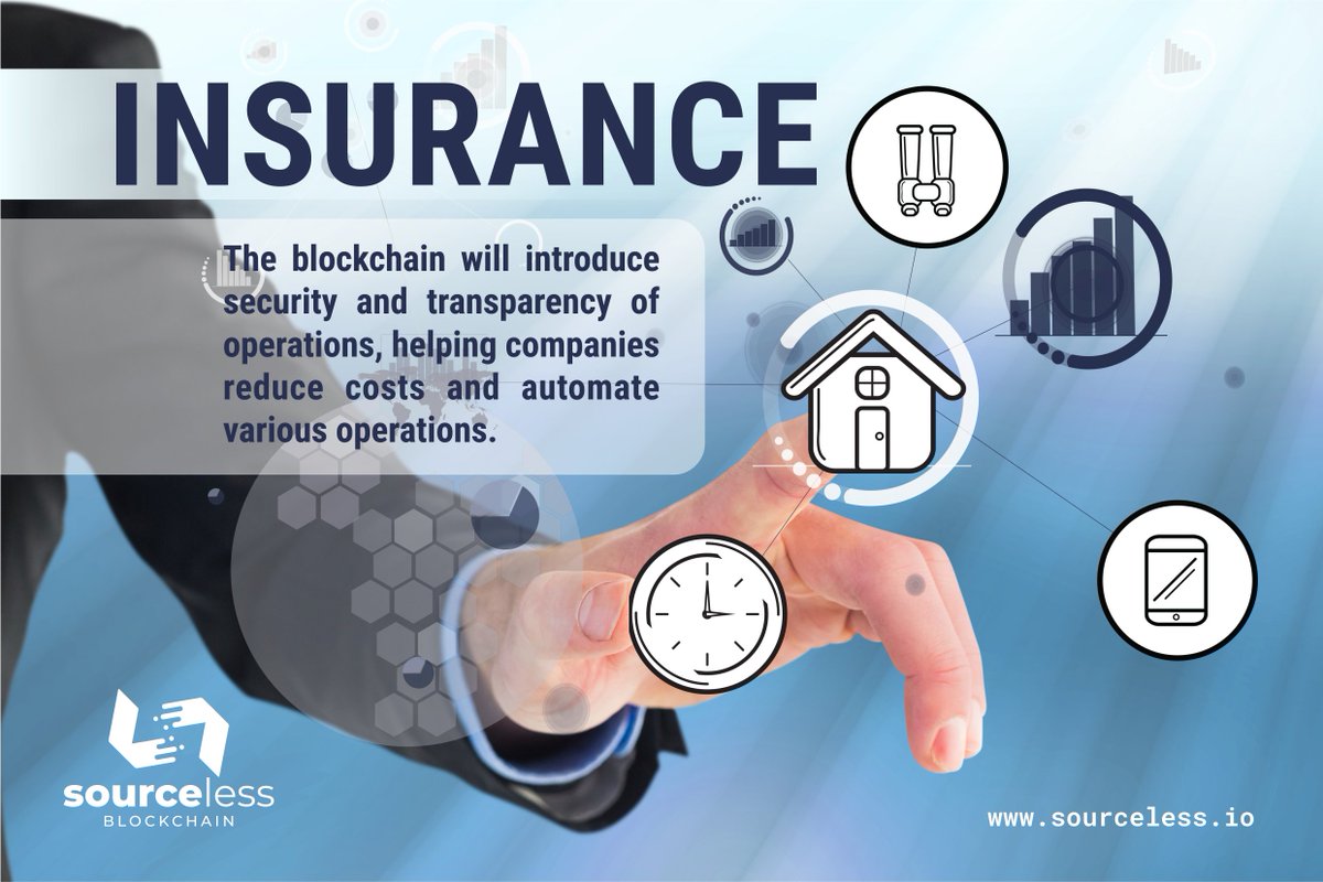 By using Sourceless Platform, insurance companies can introduce innovative business models, improve services, optimize various operations, and secure their entire network through encryption.
sourceless.io
#sourceless #sourcelessblockchain #blockchain #insurance #Finance