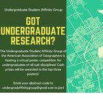 Photo by AAG Undergraduate Student Affinity Group (@AAG_Undergrads)