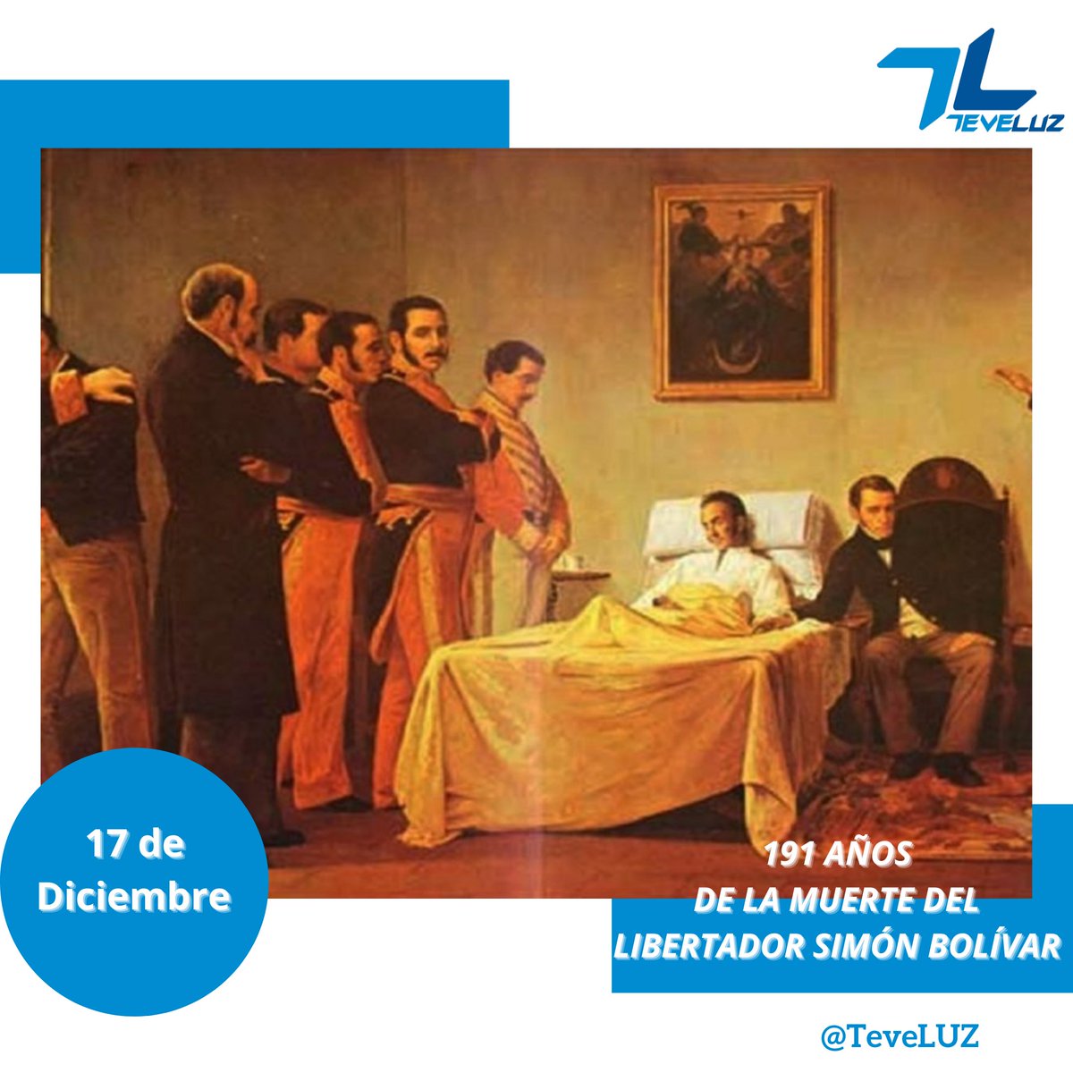 América Latina conmemora 191 años de muerte del Libertador Simón  Bolívar.
Hoy su legado histórico continúa más vigente que nunca, bandera de lucha para la democracia, la libertad de pensamiento y respeto por los derechos humanos.

#LUZ
#efemérides #simónbolívar #Maracaibo #zuli