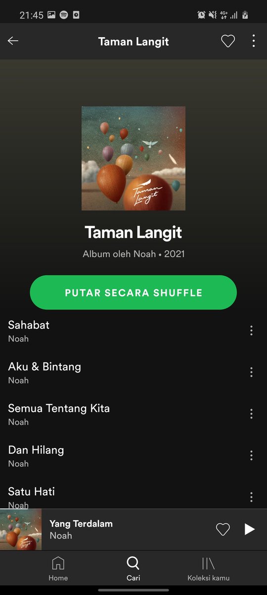 dbm_med's tweet photo. Taman langit on repeat 100x #yangterdalam #TamanLangit https://t.co/NZCkVyP1u4