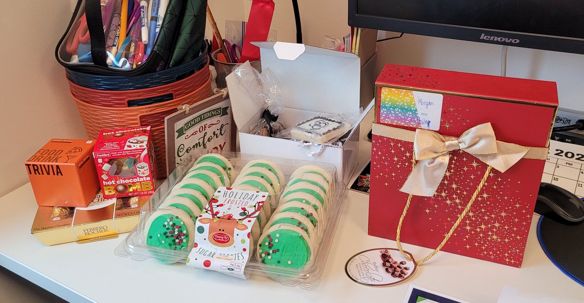 SweetMorg's tweet photo. I feel like my clients and their families really get me. Also, I've been surviving on cookies and bottled energy these past two weeks, very much ready for the holiday break! #pediatrictherapy #OccupationalTherapy #COTA https://t.co/8BmIEvjb94