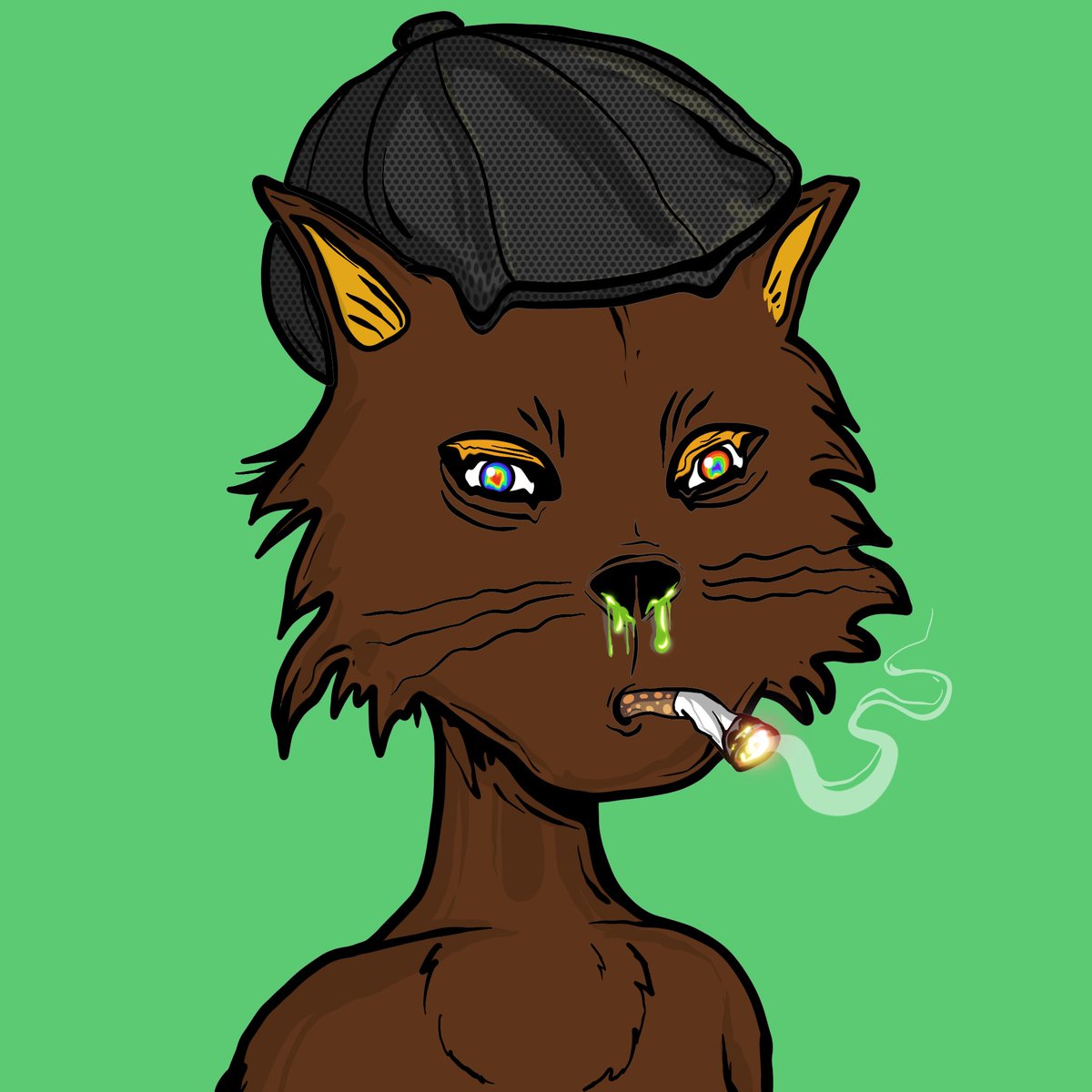 umarimran_'s tweet photo. @PsychoKittiesOG @cryptocomnft Got lucky with the psycho kitty drop. #psychokitties #cryptonft https://t.co/GVpPBKt06W
