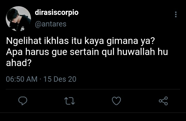 Seantara_'s tweet photo. 60. Ikhlas. https://t.co/sxgwiAwcTW