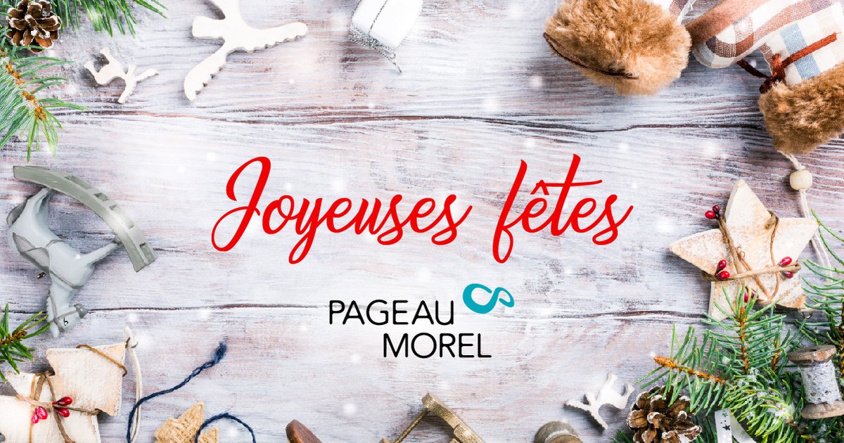 PageauMorel's tweet photo. L’équipe de Pageau Morel tient à vous remercier pour la confiance renouvelée que vous nous témoignez, et ce, depuis maintenant plus de 65 ans. Nous profitons également de l’occasion pour vous offrir nos meilleurs vœux pour le temps des Fêtes! 🌲❄️⛄ https://t.co/srTA3naC2C