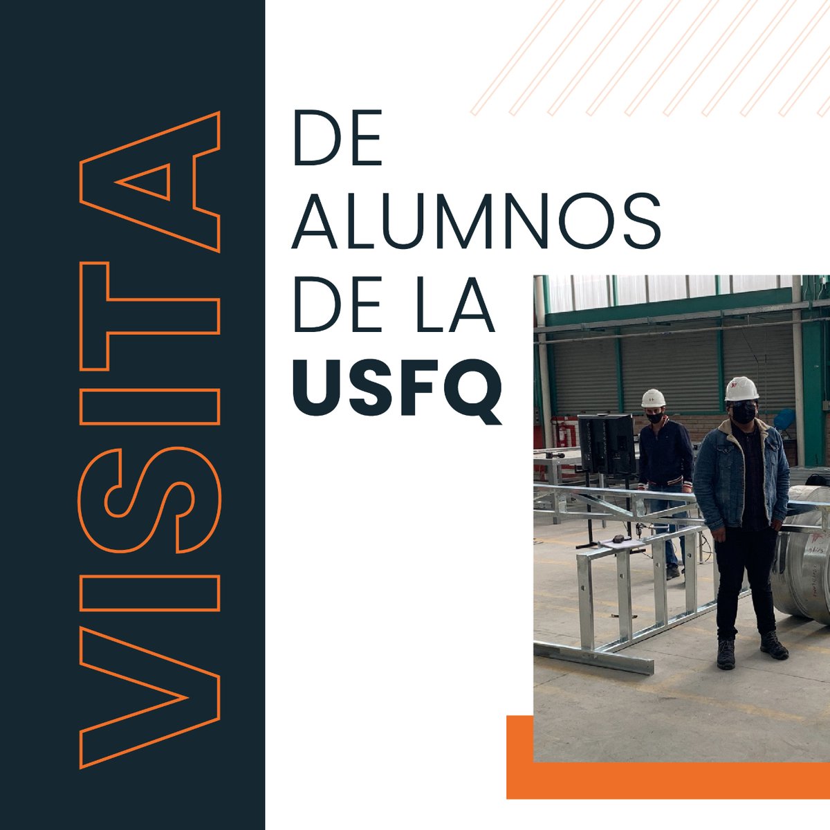 EcuadorIcon's tweet photo. Recibimos con mucha alegría la visita de los alumnos de ingeniería de la Universidad San Francisco de Quito, quienes pudieron conocer de primera mano nuestro proceso de construcción integral y sus beneficios.

#SistemasModulares #LightSteelFraming #ModularBuilding https://t.co/NYdkvzOzET