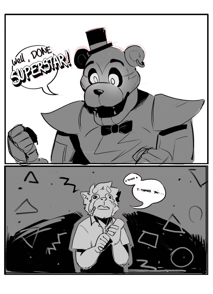 mashtateos's tweet photo. Glamrock Freddy is my best friend and I'M HIS SUPERSTAR 😭😭😭 https://t.co/mgPJXCTJaz
