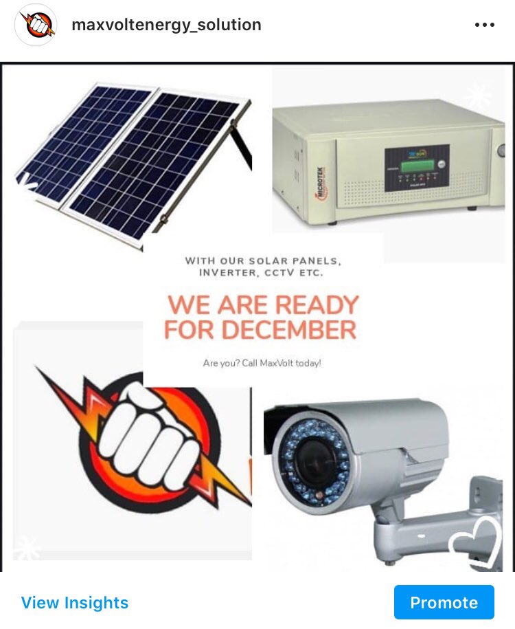 MaxVoltEnergy's tweet photo. Let’s make your holiday a safe a smooth one...just a dm away https://t.co/g3uPjVbgT4