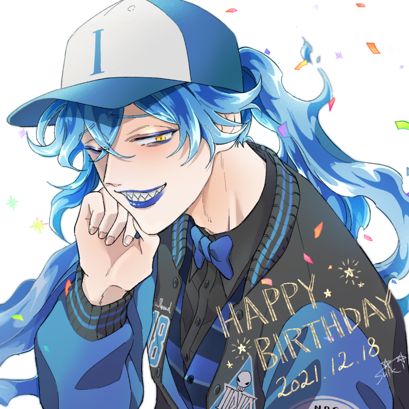 「🌟HAPPY BIRTHDAY🌟
#イデア・シュラウド誕生祭2021
#イデ」|しき🖋原稿中のイラスト