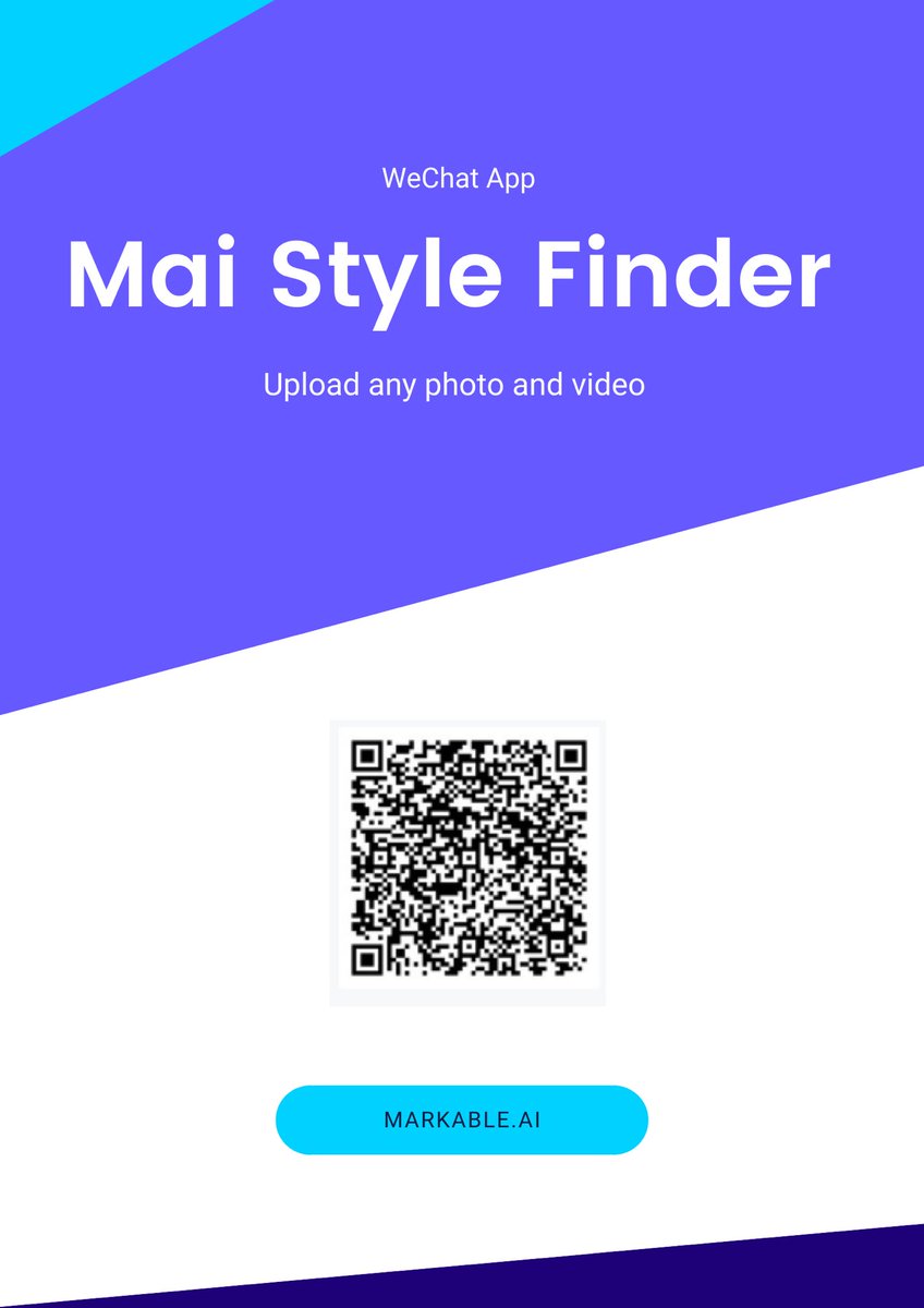 MarkableCreator's tweet image. Our WeChat mini app is live. You can search any pictures and videos. Scan the code and give us a try! #wechatapp #miniapp #stylefinder #videosearch #imagesearch