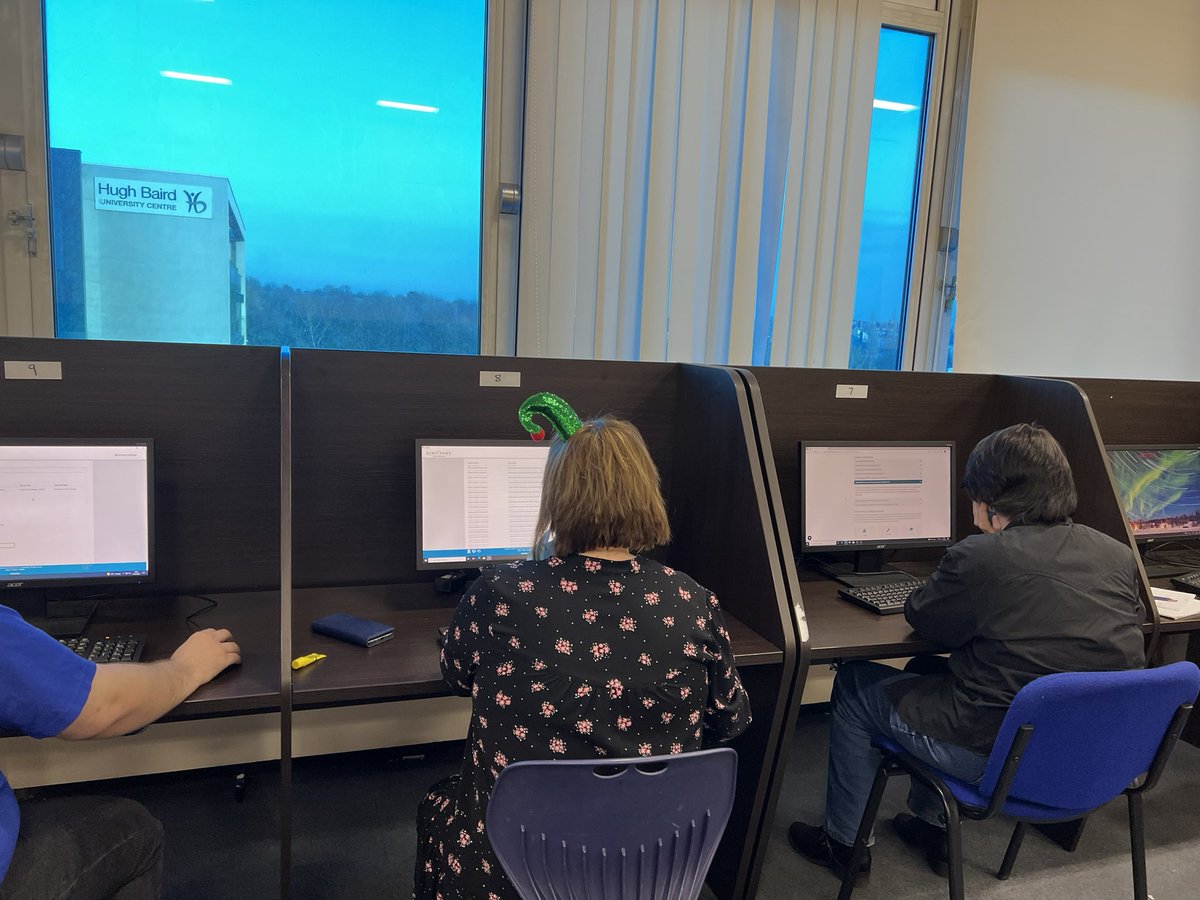 Final candidates completing <a href="/MSEducationUK/">Microsoft Education UK</a> exams at todays #testfest <a href="/hughbaird/">Hugh Baird College</a> has been great to see so many students engaging <a href="/CertMatters/">Prodigy Learning</a>