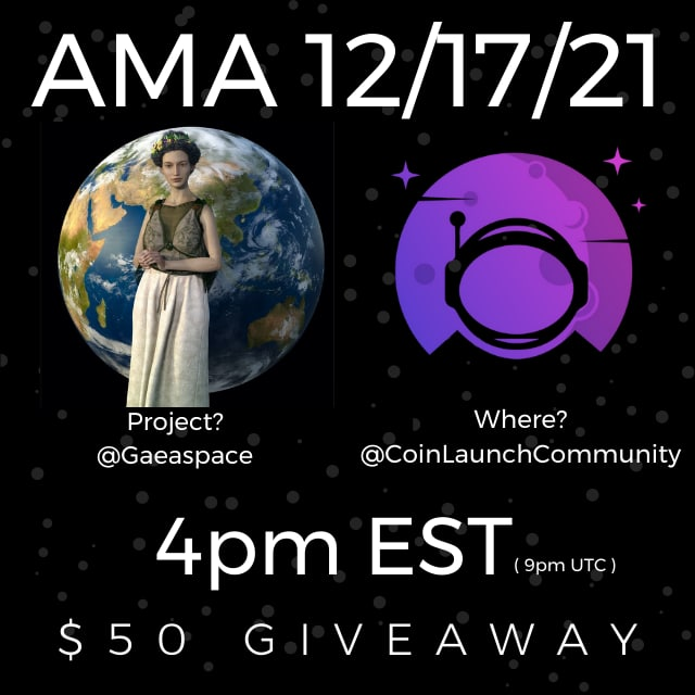 CoinLaunchAMA's tweet photo. NFT Gaming Project focused on creating awareness!!

Proj: @gaeaspace1 

Where? https://t.co/lVFvB3l5hv

https://t.co/Ki6b9Ctc4b 

#NFTart #NFTcommunity #CoinLaunchLounge https://t.co/FQt0m5B8B1