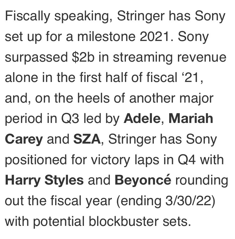 Harry is mentioned on <a href="/HITSDD/">HITS</a>’s article regarding Rob Stringer and Sony Music’s upcoming projects for Q4! 

Full article: m.hitsdailydouble.com/news&id=329664…