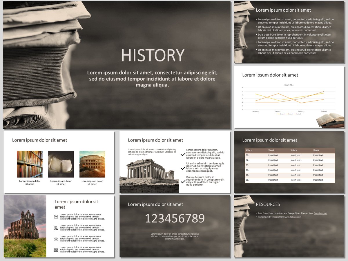 Free_Slides's tweet image. Free template to create a presentation on history.
free-slides.net/powerpoint-tem…
#PowerPoint #powerpointtemplates