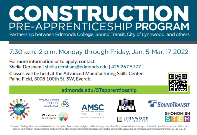 CindyWATR's tweet photo. FREE Construction Pre-Apprenticeship Class CALL for Your Spot! Orientation Jan. 4th Class starts Jan. 5th! https://t.co/7pI3jje8AM