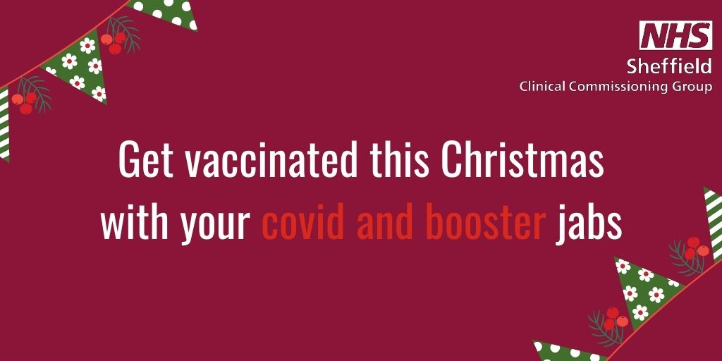 All adults can now book their booster via the National Booking Service or by calling 119.
There are also a number of walk-in vaccination clinics across Sheffield open over the next two weeks. 
Find out where here: sheffieldccg.nhs.uk/news/walk-in-c…