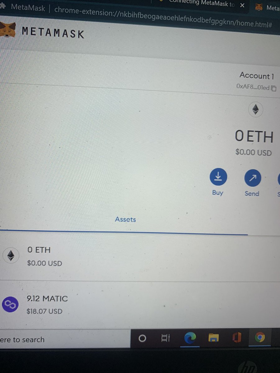 rishsavv's tweet photo. @HMorisheta Yea but actually got 9.12 matic in metamask but its in ethereum mainnet but i want it in matic mainnet if its possible please send 0.04 matic to my wallet its literally  few penny https://t.co/1sLisErDy7
