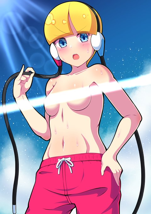 #男水着チャレンジ

カミツレは何を着せても様になりそう 