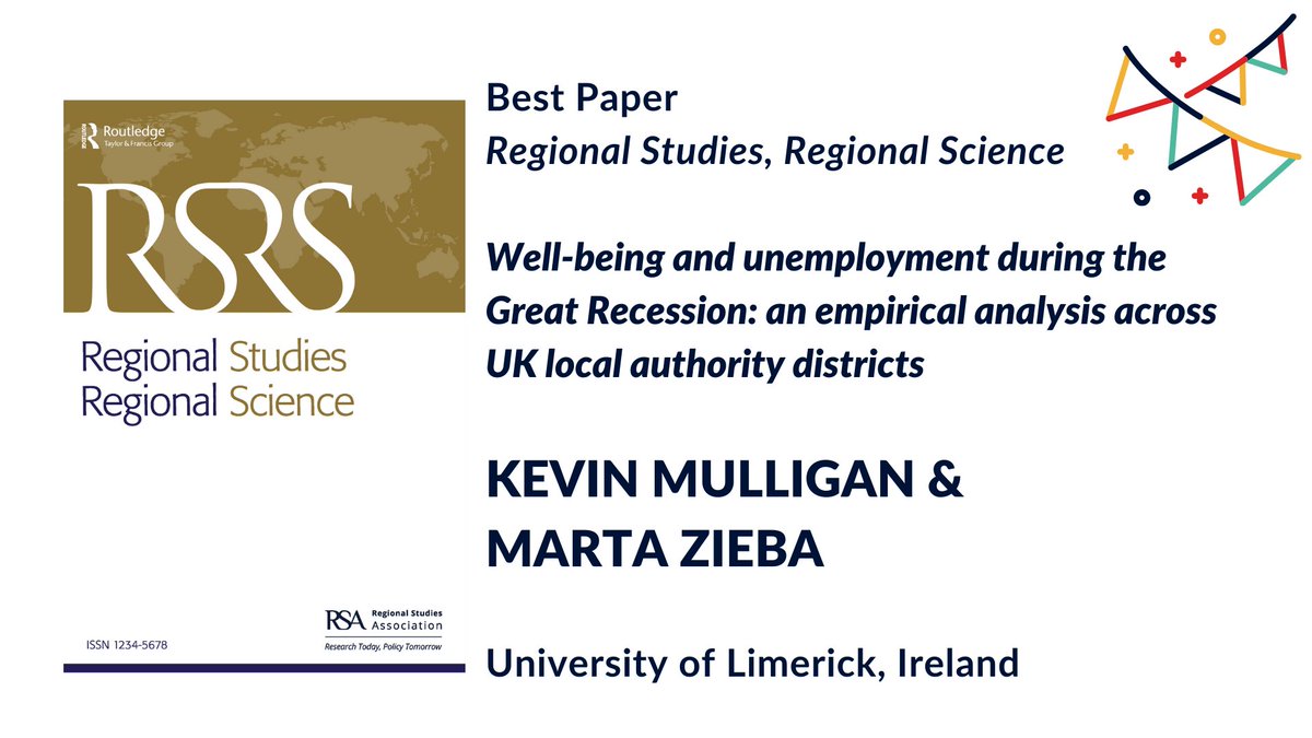 Regional Studies Association tweet media