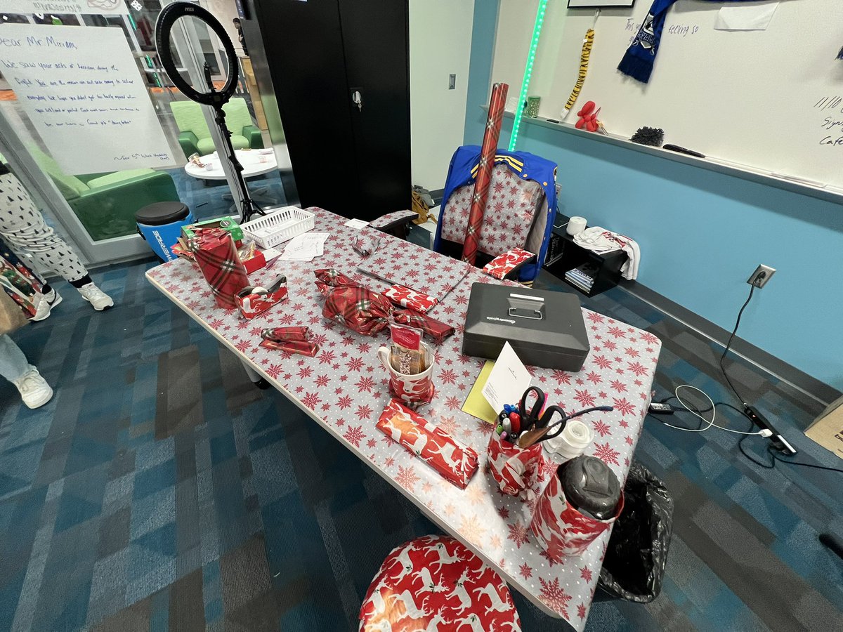 mrmiriani's tweet photo. Probably the most surprised I’ve been in a while. These kids are great. Santa must have known that I’ve always wanted a wobble stool. https://t.co/qYHgrm6R2Q