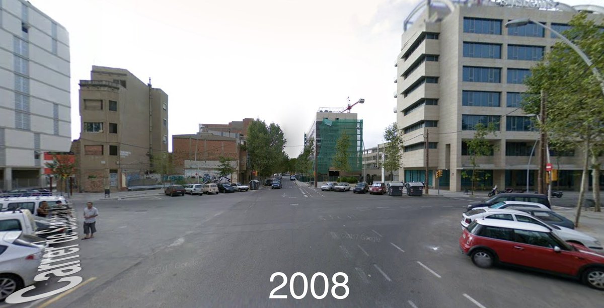 “That’s the big change, the way we use the space, getting to know our neighbors. We’ve got 3 playgrounds, &amp; picnic areas where everyone congregates… kids doing homework, elderly playing Parcheesi. There’s a real sense of identity with the place.”
📍Poblenou Superblock, Barcelona