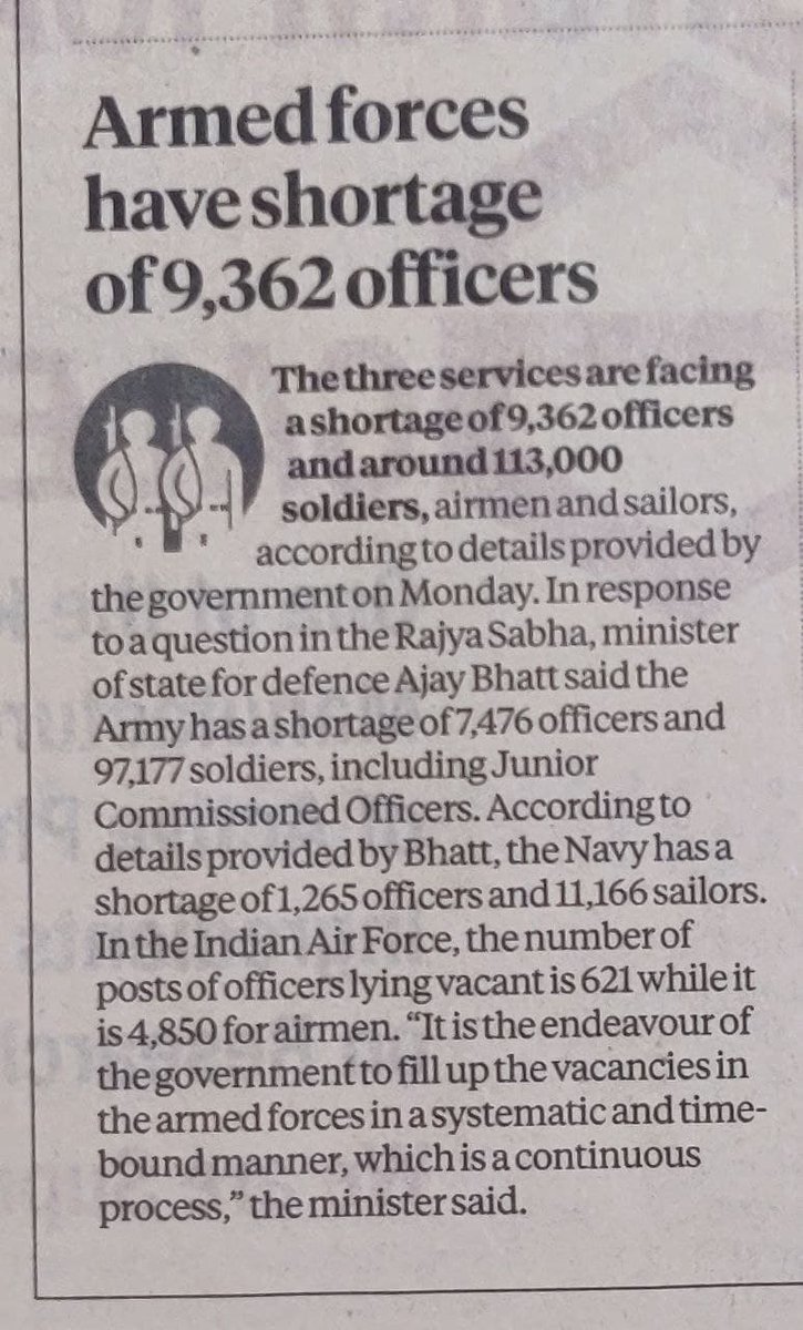 sannidhata's tweet photo. On one hand there are huge shortage of human resource in critical sectors &amp; on other hand cohort of youth aiming for public sector recruitment are losing their 20s in struggle to find a government job. Please convert vacancies into recruitment notifications. @PMOIndia @DoPTGoI https://t.co/9R6Wax8IlH