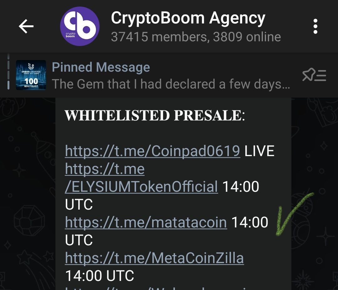 MATATA Coin tweet media