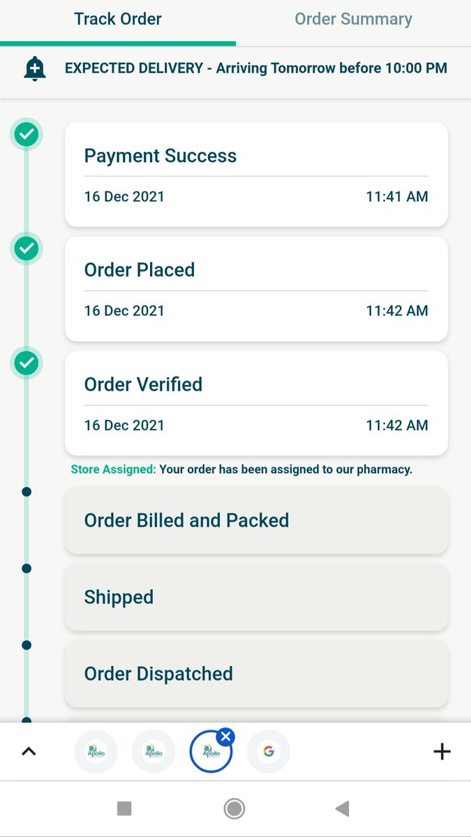 coolcritics's tweet photo. @ApolloPharmacy the order tracking and delivery status is so poor, unable to get any info even after 2 days of placing order which was supposed to be delivered on 16th Dec. https://t.co/E1EaDmwvaG