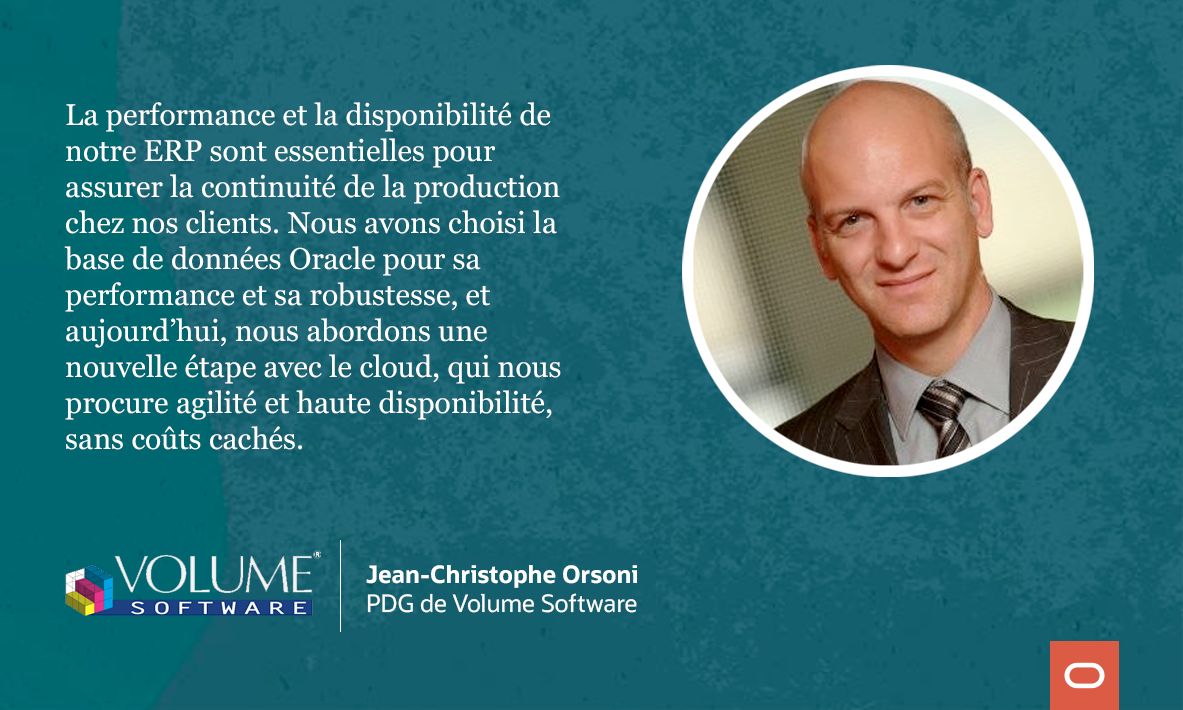 Oracle_France's tweet image. 💥Editeur de solutions métier pour le #packaging et l&apos;#industrie graphique, @VolumeSoftware innove en s’appuyant sur notre #Infrastructure #Cloud pour accompagner ses clients dans l&apos;ère de l&apos;industrie 4.0.🚀

#IaaS #SaaS #Cloud #Innovation