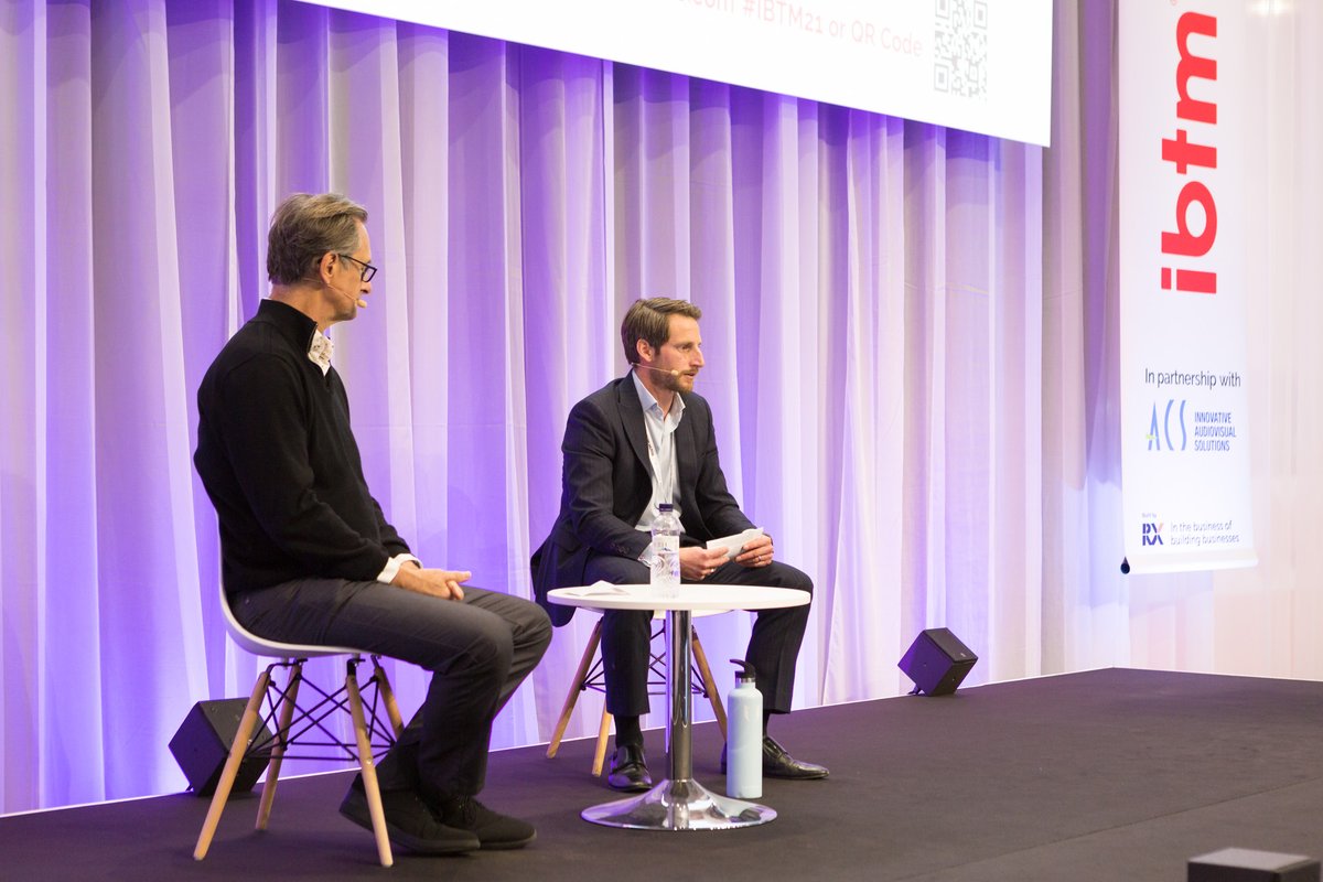 Morressier's tweet photo. Did you attend #IBTMWorld2021?

Our team was thrilled to discuss revolutionizing scientific discourse, our unique virtual &amp; hybrid offerings, and more with various attendees at our booth.

In case you missed us, see a behind the scenes look below: https://t.co/o5nFlhY8QV