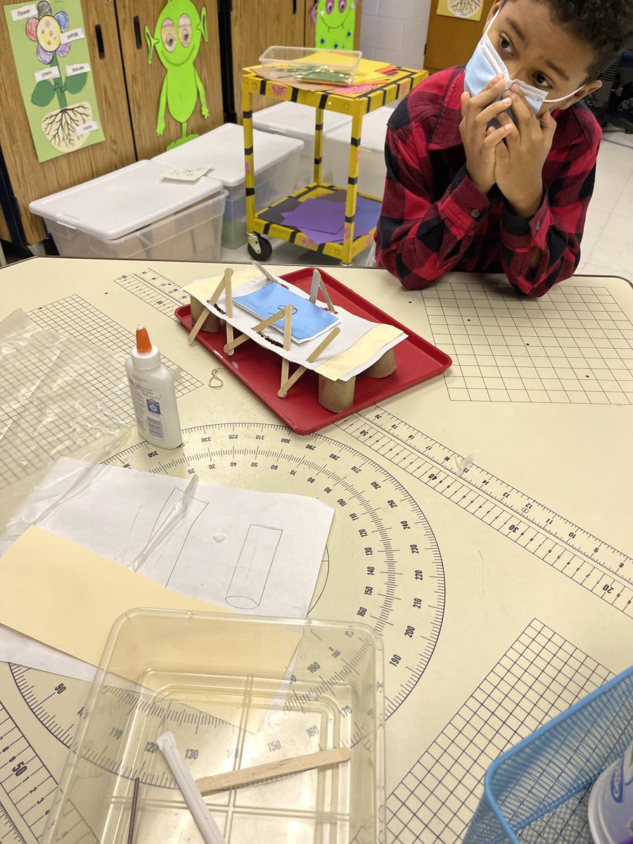MsHarmes's tweet photo. STEM Lab- building a bridge that is at least 12 inches in length. https://t.co/nFC46Sfz13