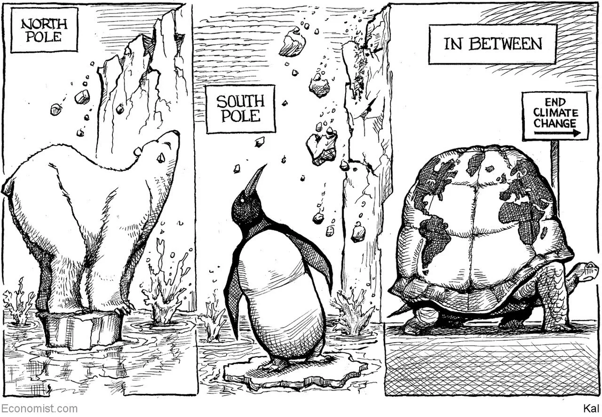 Cliomate cartoon of the day: Summing up status!
By  <a href="/kaltoons/">Kevin Kal Kallaugher</a>