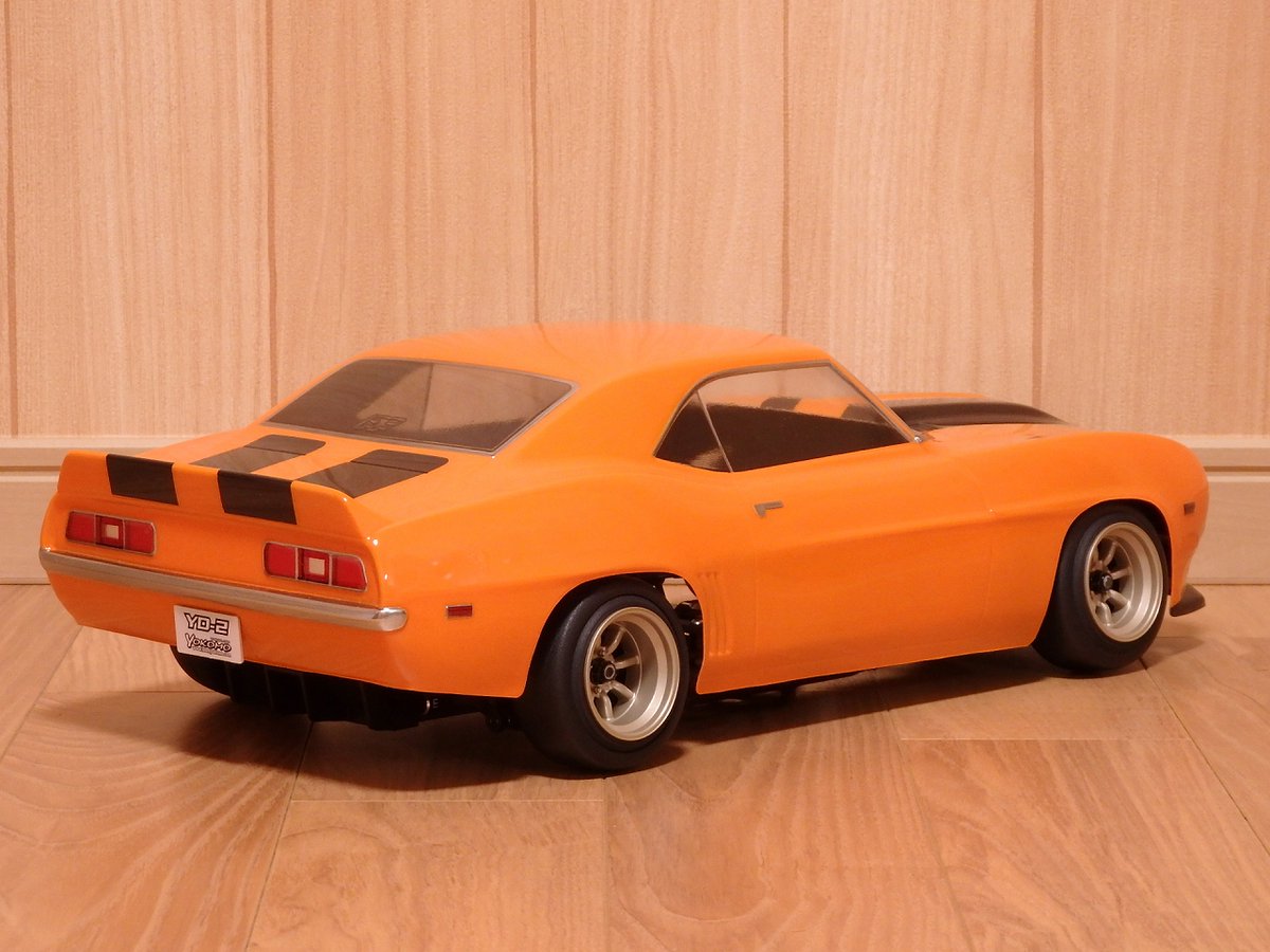 aka_katokichi's tweet image. Protoform 1969 Z28 prolineracing.com/product/1-10-1… をヨコモYD-2に載せてます。
ホイールはScale Dynamicsの小径風ワタナベです。やはり古い車は小径ホイールの方が合うみたい。

#YOKOMO
#YD2SX3
#Protoform
#ボディ塗装