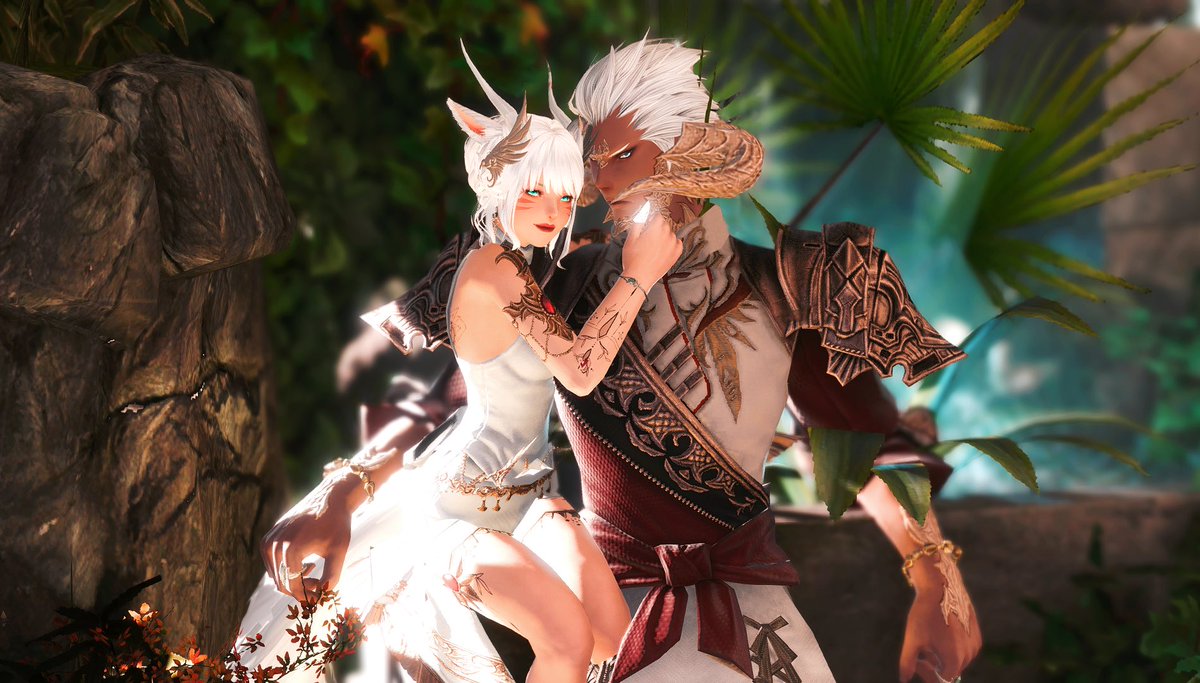 I missed posing with his grumpy face #GPOSERS #EorzeaPhotos #miqote #aura.