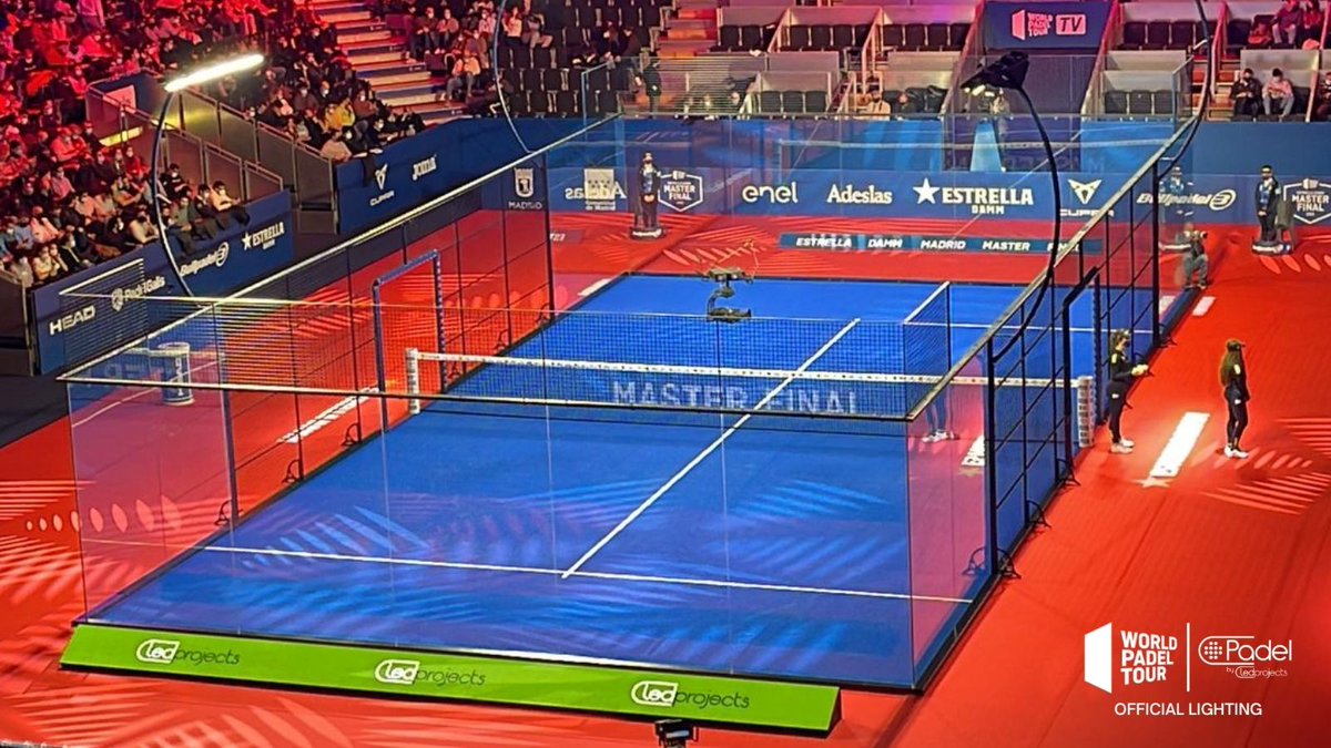 LedProjects's tweet image. ➡️ Asistiendo a las auténticas batallas que se están viviendo en el #wptmasterfinal🏟️ de @worldpadeltour con la iluminación #ledprojectcs de la Pista Central como testigo.

#IluminacionOficialWPT #OfficialLightingWPT #ledlighting