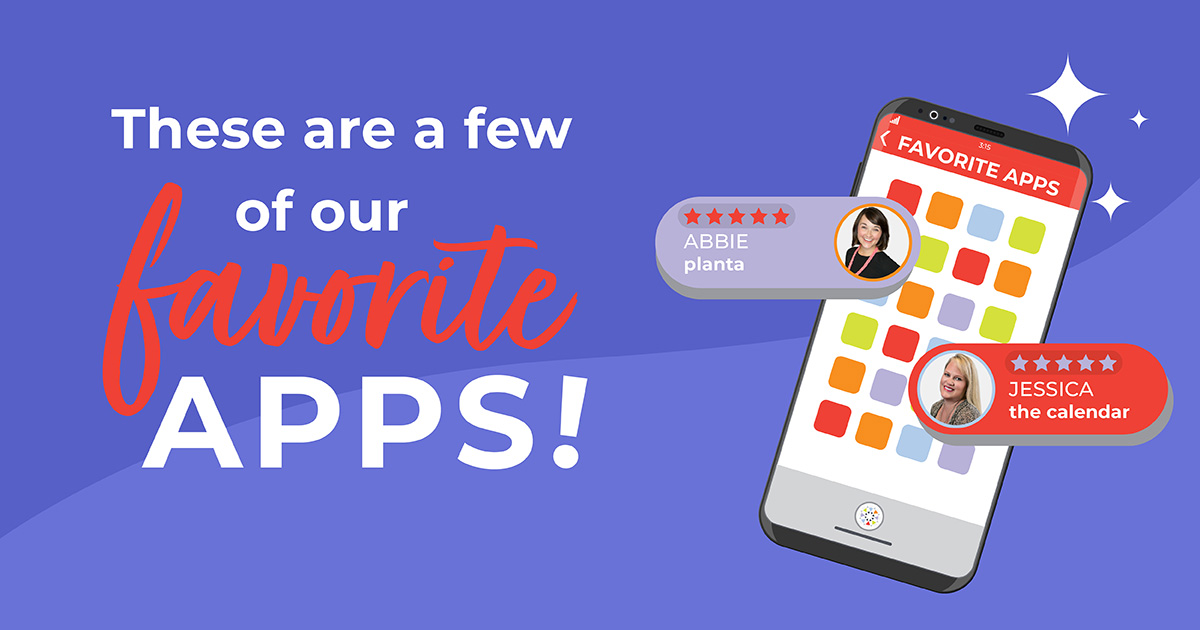 triosolutions's tweet photo. Please, hold your APPlause until you check out this next set of TRIO’s favorite apps! Jessica finds the FUN in FUNctional and keeps organized with the all-knowing 🗓️ calendar app, while Abbie makes use of Planta 🪴 to keep her plant babies happy and healthy! #FavoriteApp https://t.co/UHkkVyZqhi