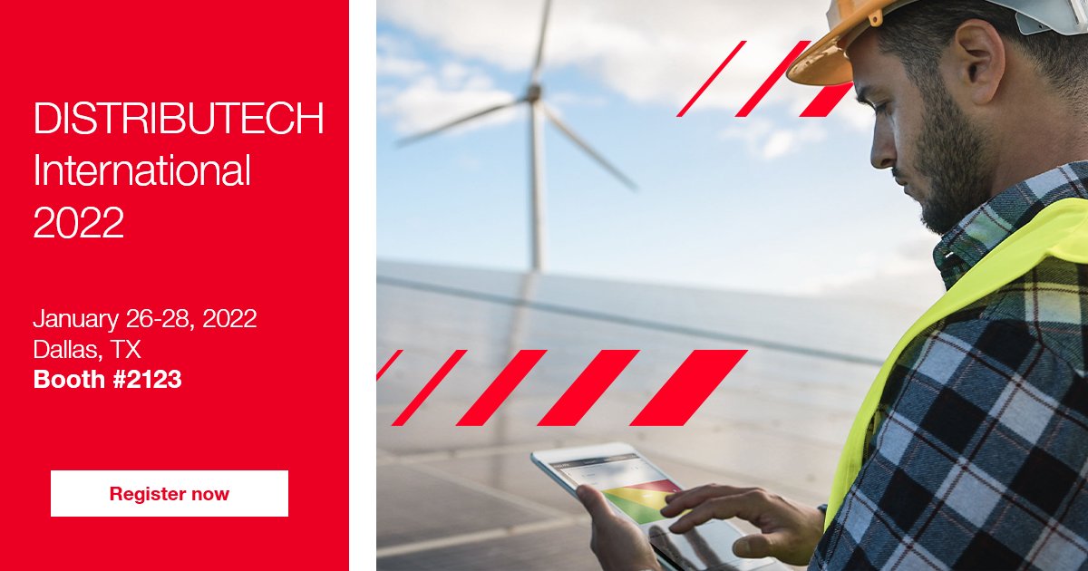 hitachienergy's tweet photo. We're excited to be exhibiting our latest technology and solutions to advance a #sustainable energy future for all at #DTECH2022 in Dallas, Texas this January. 🎉

Take a peek at our exciting presentation schedule and request a meeting or a demo: https://t.co/cSLentrtLm https://t.co/xm03RoMNgc