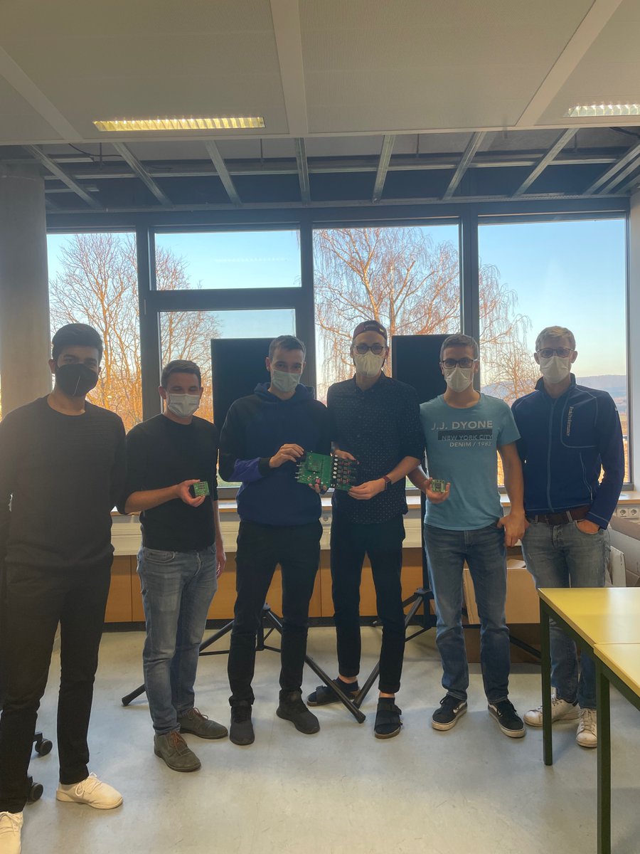 It's done! All boards are ready for the upcoming tests next week where we power up section by section, making sure everything behaves like it should.

The missing parts will be added after the functionality of each section is verified. <a href="/ElectronicsDrv/">E&D @ElectronicsAndDrives@mastodon.social</a> @HS_Reutlingen